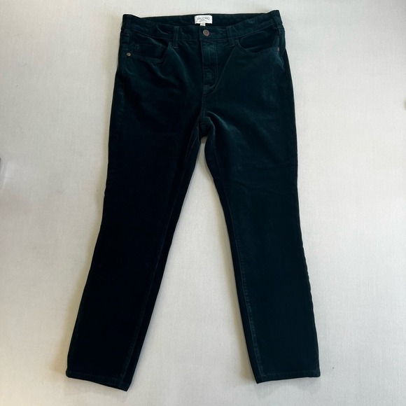 Anthrpologie Denim - Anthrpologie Pilcro Women's Forrest Green Corduroy Crop Jeans Preppy Sz 31
